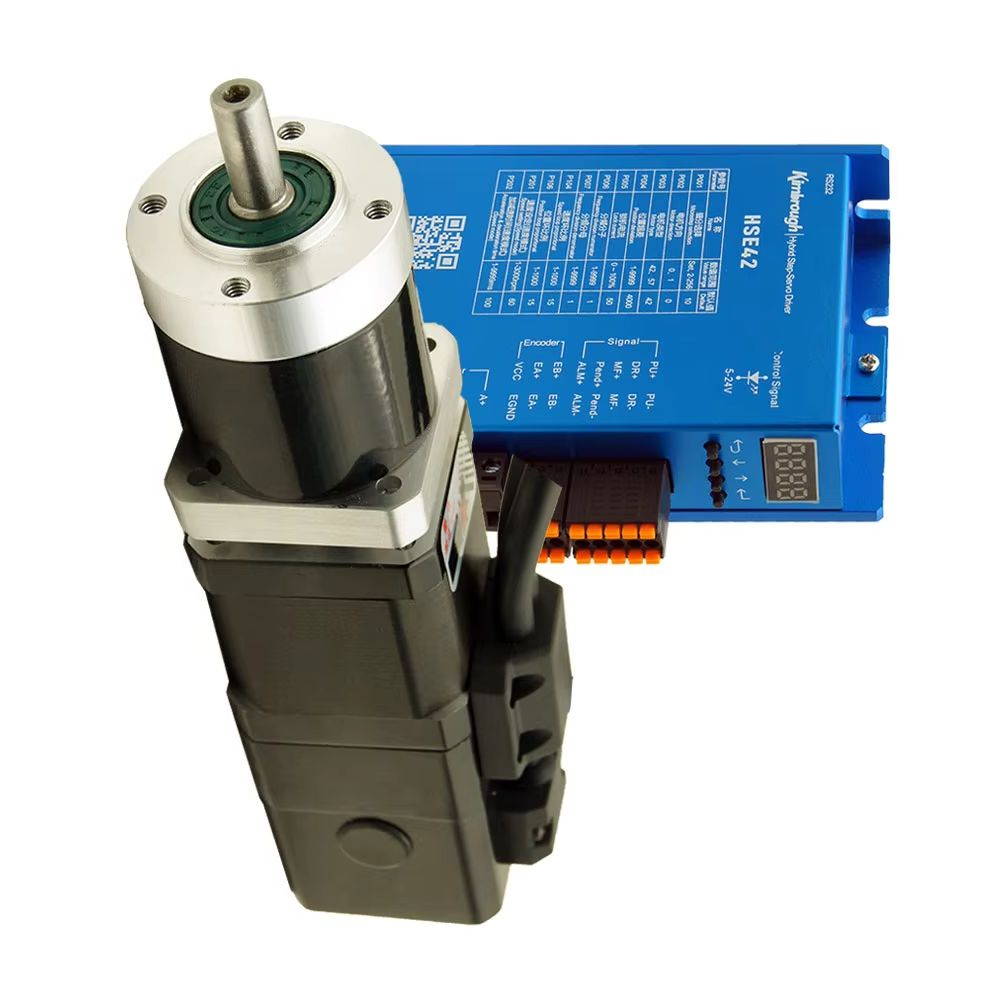 Closed Loop Stepper Motor Nema 17 - Brake Planetary Geared 0.6Nm Nema17 Closed