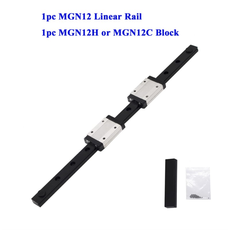 Linear Rail Mgn12H Set - 12mm MGN12 Linear Sliding Guide Rail