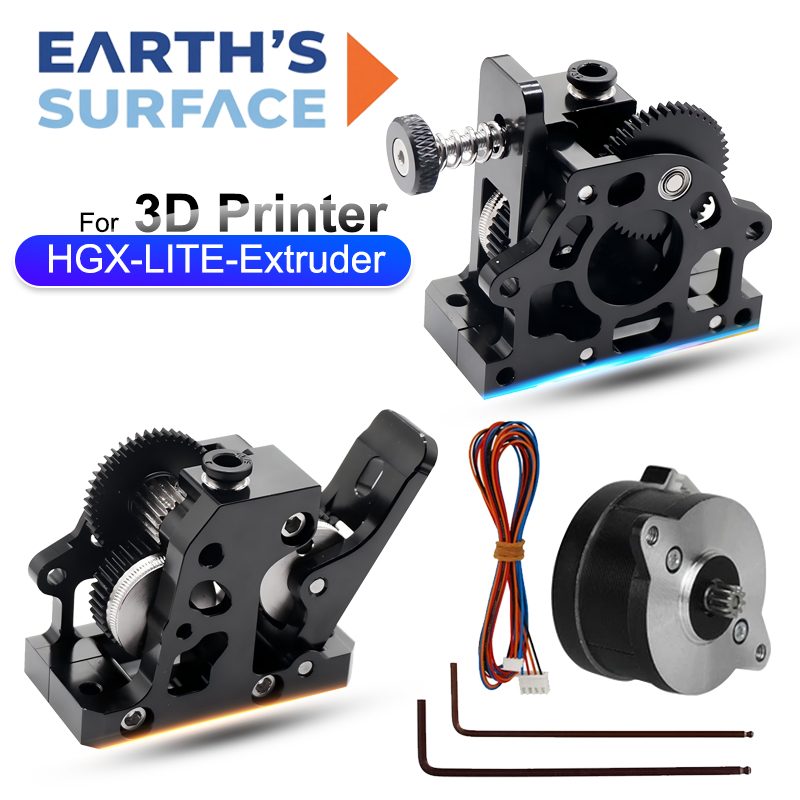HGX LITE Dual Gear Hard Steel  - Direct Drive Dual Gear Extruder High Speed review and price