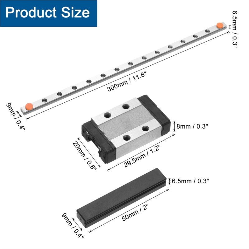 1PCS MGN9 9mm Linear Guide 100 - Linear Rail Mgn12H Set review and price