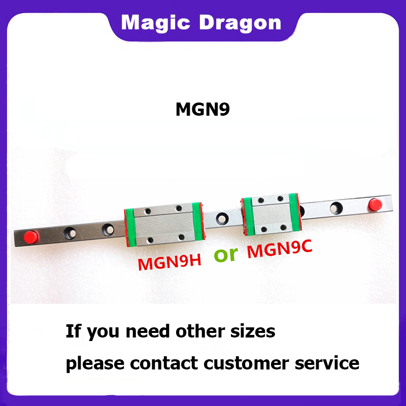 NEW 9mm Linear Guide MGN9 100  - Linear Rail Mgn12H Set review and price