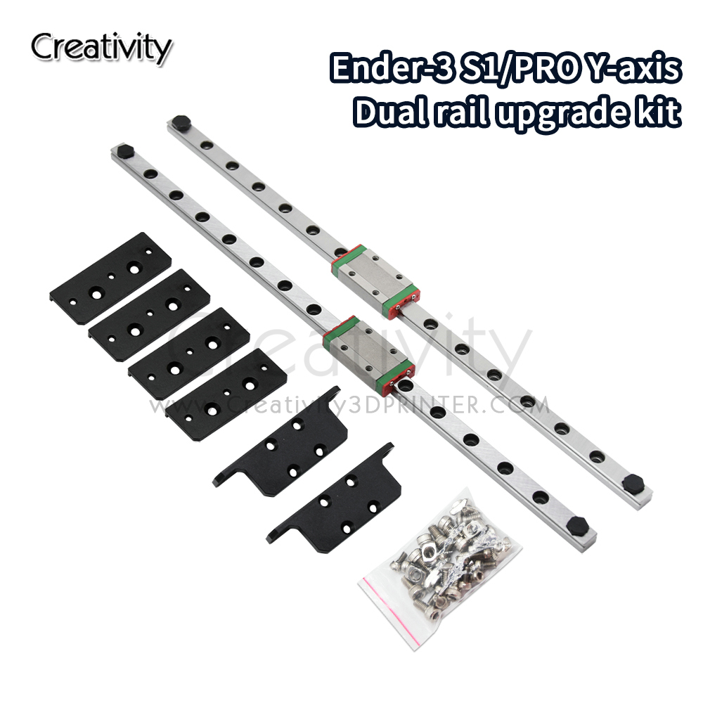 Ender 3 S1 Dual Y-axis Upgrade - Linear Rail Mgn12H Set review and price