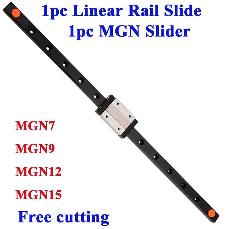 1PC Black MGN7 MGN9 MGN12 MGN1 - Linear Rail Mgn12H Set review and price