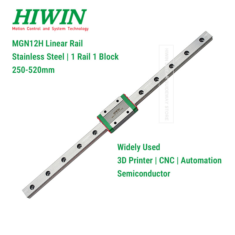 HIWIN MGN12H Z1 HIWIN MGN12 Li - Linear Rail Mgn12H Set review and price