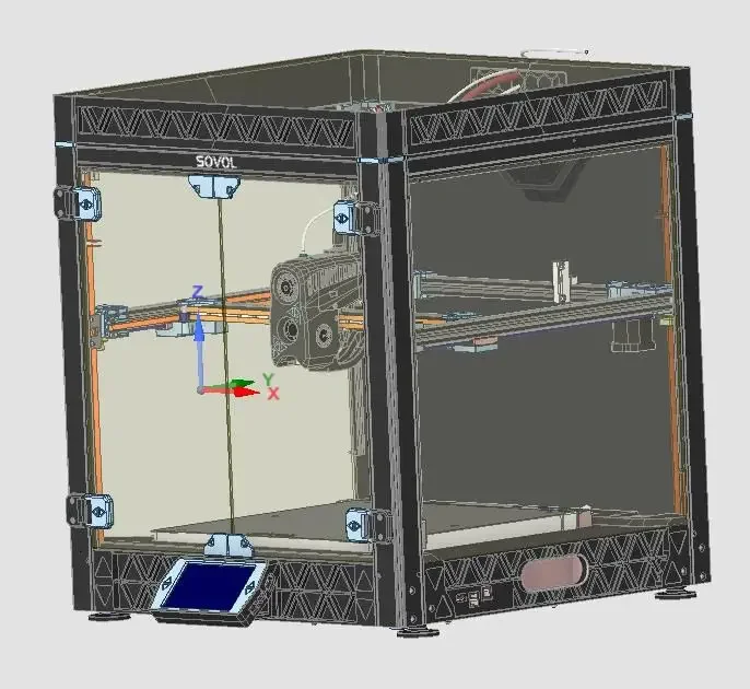 Sovol SV08 Full PC Enclosure K - Corexy 3D Printer Kit review and price