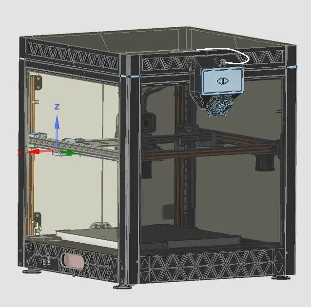Sovol SV08 Full PC Enclosure K - Corexy 3D Printer Kit review and price