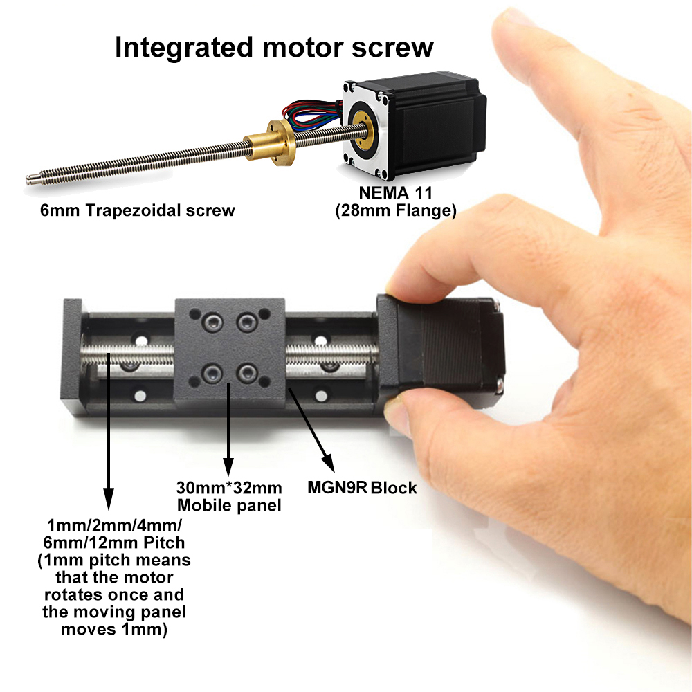 YunDuan T-type Motorized Linea - Linear Rail Mgn12H Set review and price