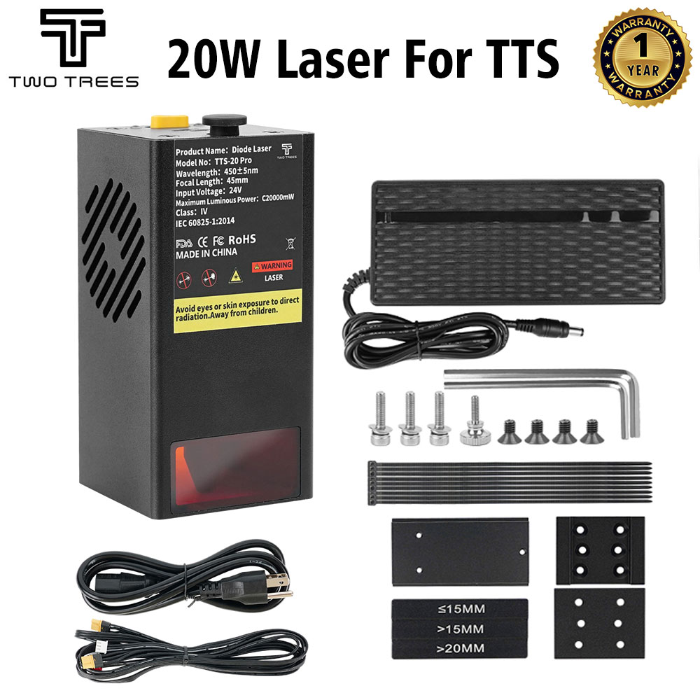 TWOTREES 20W Laser Module For  - 20W Laser Engraver Module Upgrade review and price